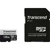 Atminties kortelė TRANSCEND 128GB Micro SD su adapteriu UHS-I U3 A2