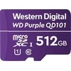 Atminties kortelė Western Digital WD Violetinė SC QD101 512 GB Micro SDXC Class 10