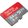 Atminties kortelė Karta SanDisk Ultra Plus uSD 64GB
