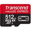 Atminties kortelė Transcend mSD EXPRESS 512GB SD7.1, paruoštas 2 jungikliui