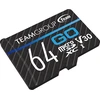 Atminties kortelė Team Group Karta TeamGroup Go Micro SDXC 64 GB 10 klasės UHS-I/U3 V30 (TGUSDX64GU303)