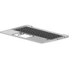 Hewlett Packard (HP) HP SPS-TOPCVR W/KB CP+PS BL PVCY INTL M07091-B31, Klaviatūra,