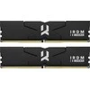 GOODRAM IR-6400D564L32/64GDC DDR5 64GB 6400MHz 32-38-38-78 DUAL CHANNEL KIT IRDM Juodas V Sidabrinis