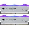 Patriot Viper Gaming RGB XTREME 5 DDR5-6400 RAM, CL 32, Intel XMP 3.0 – 48GB Dual Kit, sidabrinis