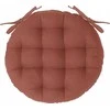 Atmosphera Oranžinis Apvali kėdės pagalvėlė ROUND, Ø 38 cm, oranžinė