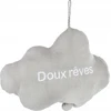 Atmosphera Atmosfera Kabantis žaislas vaikams CLOUD, su muzika, 30 cm, pilka spalva