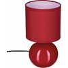 Atmosphera Lamp Baltas naktinis šviestuvas Boule, dekoratyvinis apšvietimas su gaubtu ir keraminiu pagrindu E14