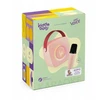 „Atmosphera“ „Bluetooth“ garsiakalbis su karaoke mikrofonu 2 viename vaikams, „Kiddoboo Kids Voice Junior“ / „Kbt3pnk“ / rožinis