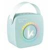Atmosphera „Bluetooth“ garsiakalbis su karaoke mikrofonu 2 viename vaikams „Kiddoboo Kidsvoice Junior“ / „Kbt3blu“ / mėlynas