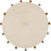 Atmosphera Kilimėlis vaikams HARLEQUIN su pomponais, Ø 90 cm