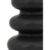 Atmosphera Juoda keraminė vaza CLOTHILDE, aukštis 25 cm