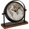 Bikuvalt Laikrodis pastatomas juodos spalvos 21x7x21 cm Atmosphera 193118