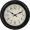 Atmosphera Perfect Retro sieninis laikrodis, tobulas ir tylus laikmatis su precedento neturinčiu grafiniu dizainu