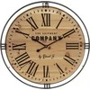 Atmosphera Round sieninis laikrodis COLONIAL, wooden, Ø 58 cm