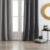 Atmosphera Langų užuolaida su kilpelėmis, dekoratyvinė užuolaida iš medvilnės ir poliesterio – 140 x 260 cm, Atmosphera Interjero dizainas