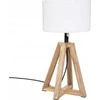 Atmosphera Lamp Matia terasinis šviestuvas, akacijos medžio rėmas, aukštis 58 cm