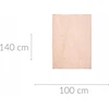 Atmosphera Cotton Medvilninė lovatiesė vaikų kambariui LILI, 100 x 140 cm