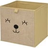 Atmosphera Džiuto žaislų dėžutė HAPPY PUPPY, 29 x 29 cm