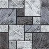 Atmosphera PVC sienų lipdukai virtuvei, akmens imitacijos, 30 x 30 cm, 2 vnt.