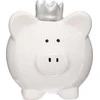 Atmosphera Piggy Bank su kukurūzais, balta spalva