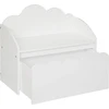 Atmosphera Bench Žaislų dėžė su 2in1 sėdyne, vaikišku suoliuku, 60 x 53,4 x 30 cm
