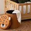 Atmosphera Sulankstomas pufas su žaislų saugykla SMILE, Ø 30 cm