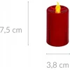 Atmosphera LED blizgančios žvakės, 4 vnt.