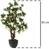 Atmosphera Artificial plant AZALIA, baltos spalvos, 81 cm