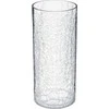 Glass vase, crackle motif, Atmosphera créateur d'intérieur, 30 cm