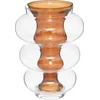 Atmosphera MATALI dvigubo stiklo vaza, 36 cm