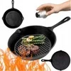 Keptuvė Atusa PATELNIA ŻELIWNA GRILLOWA HAGE 26cm INDUKCJA