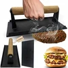 Atusa Ketaus keptuvė 20x10cm burgeriams, steikams, mėsai kepti ant grilio HAGE