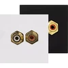 Audac AUDAC CP45RCA/W Prijungimo plokštė RCA 45 x 45 mm Balta versija