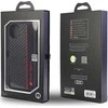 Audi Carbon Fiber Stripe Apple iPhone 11 / Xr 6.1″ juodos spalvos kietas dėklas AUS-TPUPCIP11-R8/D1-BK