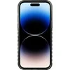 Audi IML Big Logo MagSafe Dėklas Apple iPhone 14 Pro 6.1″ juodos spalvos hardcase AU-IMLMIP14P-Q5/D2-BK