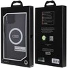 Audi IML Big Logo MagSafe Dėklas Apple iPhone 15 Plus / 14 Plus 6.7″ juodos spalvos hardcase AU-IMLMIP15M-Q5/D2