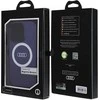 Audi IML Big Logo MagSafe Dėklas Apple iPhone 14 Pro 6.1″ mėlynos spalvos hardcase AU-IMLMIP14P-Q5/D2-BE