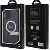 Audi IML Big Logo MagSafe Dėklas Apple iPhone 15 / 14 / 13 6.1″ juodos spalvos hardcase AU-IMLMIP15-Q5/D2-BK