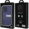 Audi IML MagSafe Dėklas Apple iPhone 13 Pro / 13 6.1″ mėlynos spalvos hardcase AU-IMLMIP13P-A6/D3-BE