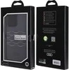 Audi IML MagSafe Dėklas Apple iPhone 14 Pro Max 6.7″ juodos spalvos hardcase AU-IMLMIP14PM-A6/D3-BK