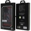 Audi IML Sport MagSafe dėklas Apple iPhone 13 Pro / 13 6.1″ juodos spalvos hardcase AU-IMLMIP13P-RSQ/D2-BK