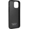 Audi Genuine Leather Apple iPhone 13 Pro Max 6.7″ juodos spalvos kietas dėklas AU-TPUPCIP13 PM-Q8/D1-BK