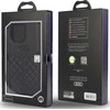 Audi Genuine Leather Apple iPhone 13 Pro Max 6.7″ juodos spalvos kietas dėklas AU-TPUPCIP13 PM-Q8/D1-BK