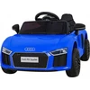 Elektrinė mašina vaikams Audi R8 mėlynos spalvos
