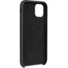Audi Silicone Dėklas Apple iPhone 12 / 12 Pro 6.1″ juodos spalvos kietas dėklas AU-LSRIP12 P-Q3/D1-BK