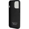 Audi Synthetic Leather Apple iPhone 13 Pro / 13 6.1″ juodos spalvos kietas dėklas AU-TPUPCIP13 P-TT/D1-BK