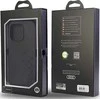 Audi Synthetic Leather Apple iPhone 14 Pro 6.1″ juodos spalvos kietas dėklas AU-TPUPCIP14P-TT/D1-BK
