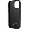 Audi Synthetic Leather Apple iPhone 14 Pro Max 6.7″ juodos spalvos kietas dėklas AU-TPUPCIP14PM-TT/D1-BK