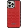 Audi Synthetic Leather MagSafe Apple iPhone 15 Pro 6.1″ red kietas dėklas AU-TPUPCMIP15P-GT/D3-RD