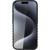 Apple iPhone 15 Pro Audi Synthetic odinis dėklas MagSafe (AU-TPUPCMIP15P-GT/D3-BK) juodos spalvos